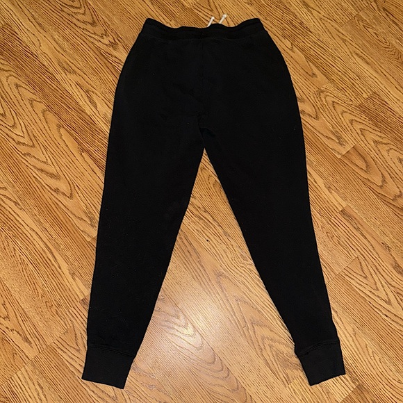 Hollister High-Rise XS Black Sweatpants with Leg Logo - Picture 2 of 4